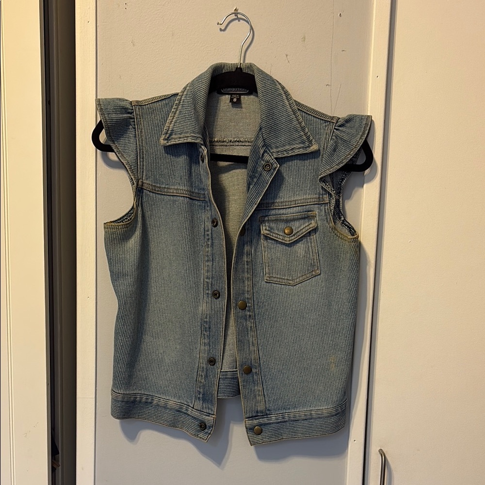 Dangerfield Blue Denim Vest